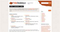 Desktop Screenshot of prahastavebniny.cz